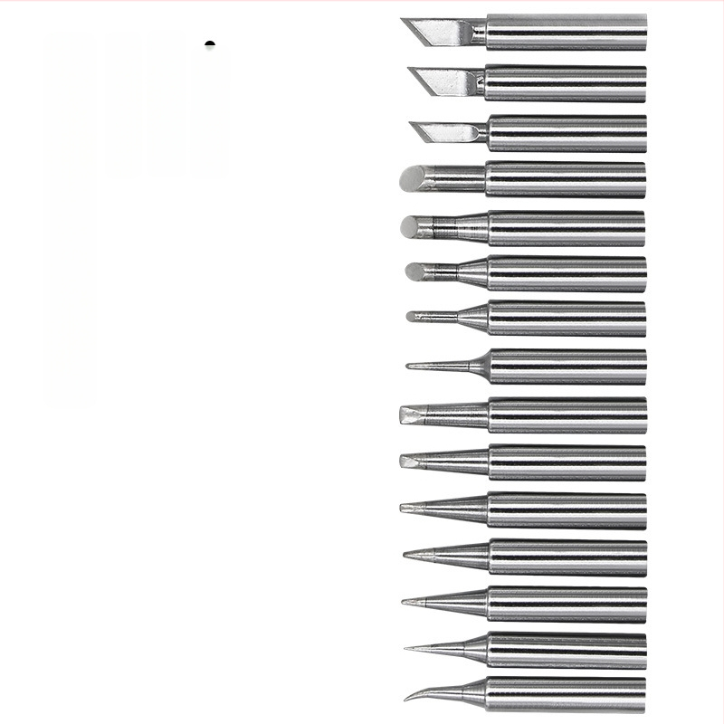 Be švino litavimo galvutė – tiesus ir lenktos viršūnės, iš vario, suderinama su 936 litavimo stotele