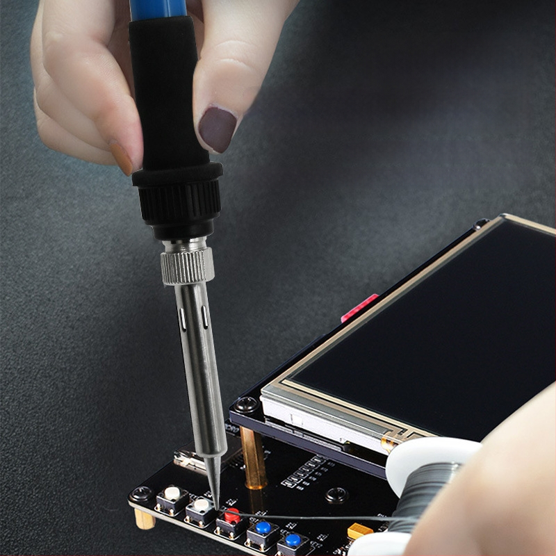 Be švino litavimo galvutė – tiesus ir lenktos viršūnės, iš vario, suderinama su 936 litavimo stotele