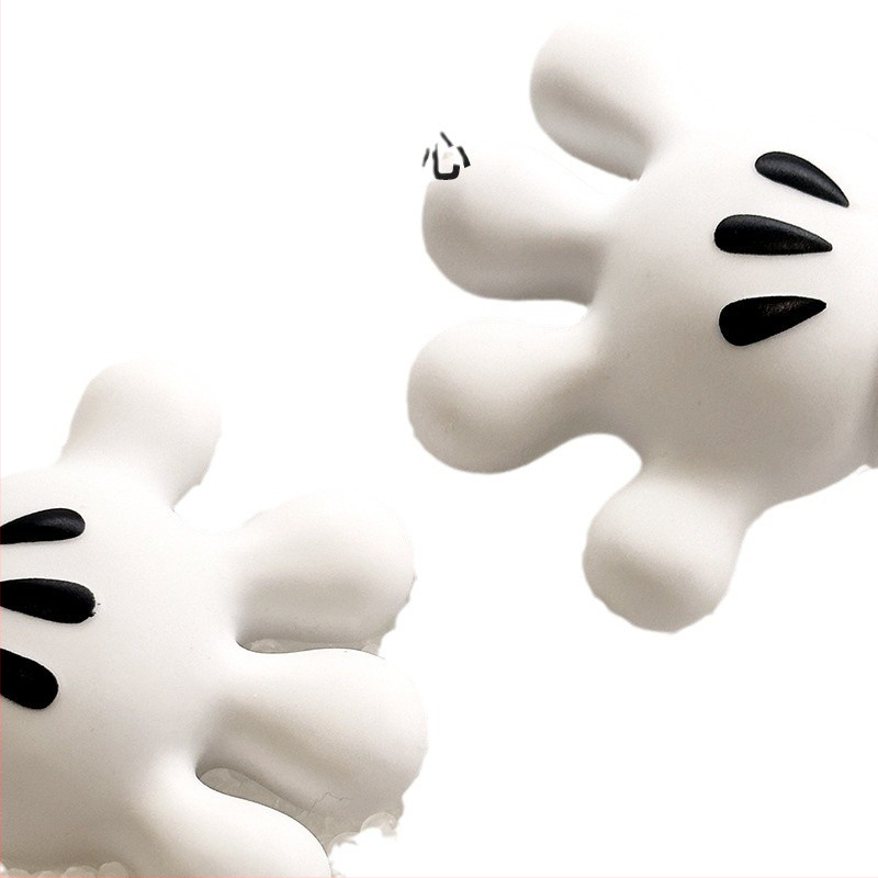 Dantų šepetėlių laikiklis, sieninis, su siurbimo kilpele, džiovinimo funkcija, karikatūrų dizainas