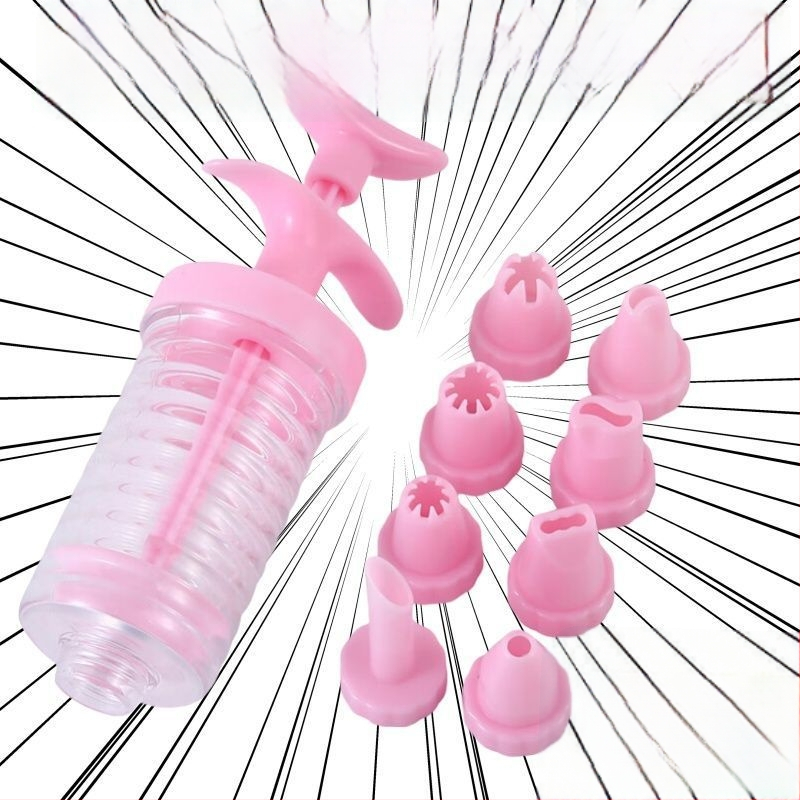 Dekoreerimispüstol koos otsikuga ja dekoratsioonikottiga – Unique, kaasaegne lihtne stiil, väljaanne 2023