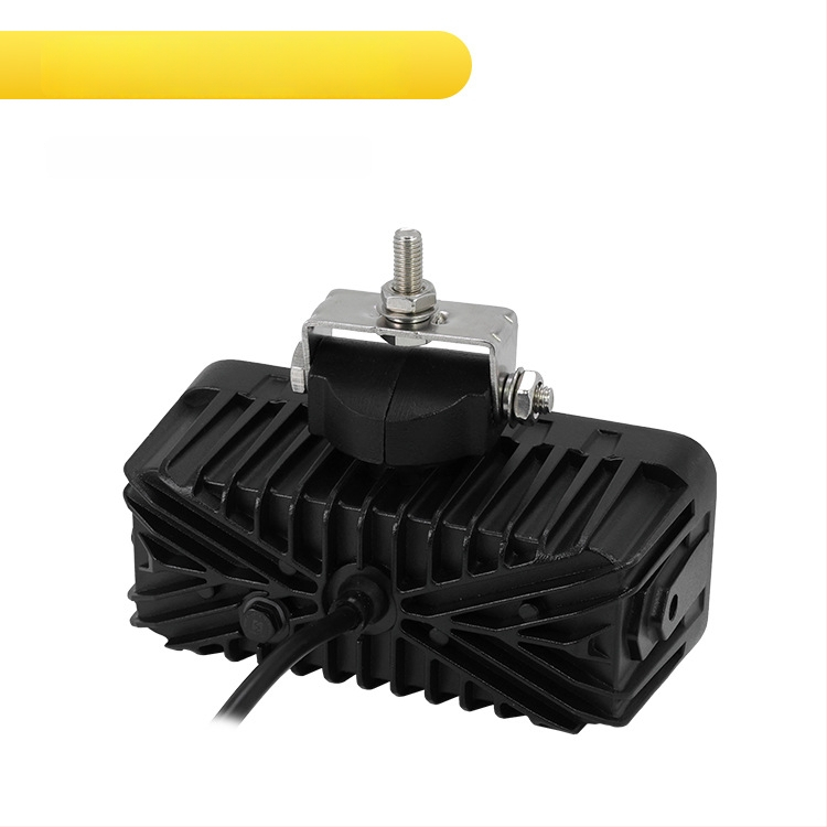 LED vieno raidės saugos darbinės zonos lemputė, DC12-100V, 30W, Modelis YH-2275/2276, Aliuminio lydinio korpusas, tinkama keltuvams ir AGV