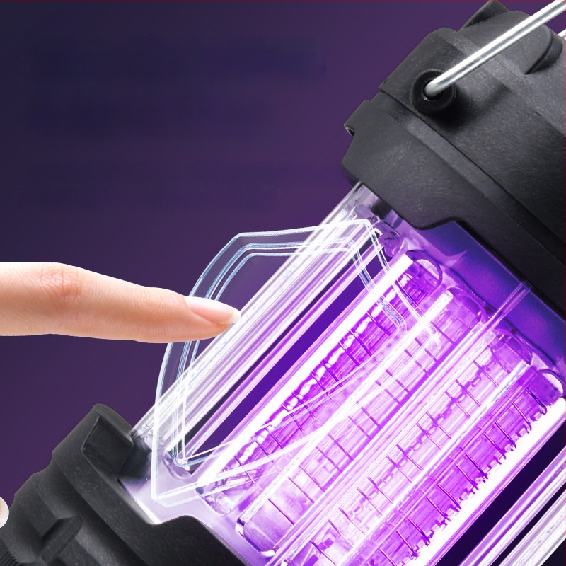 Wild Wolf Tri u jedno vanjska LED lampa protiv komaraca – prijenosna kamping LED lampa s proširivim dizajnom