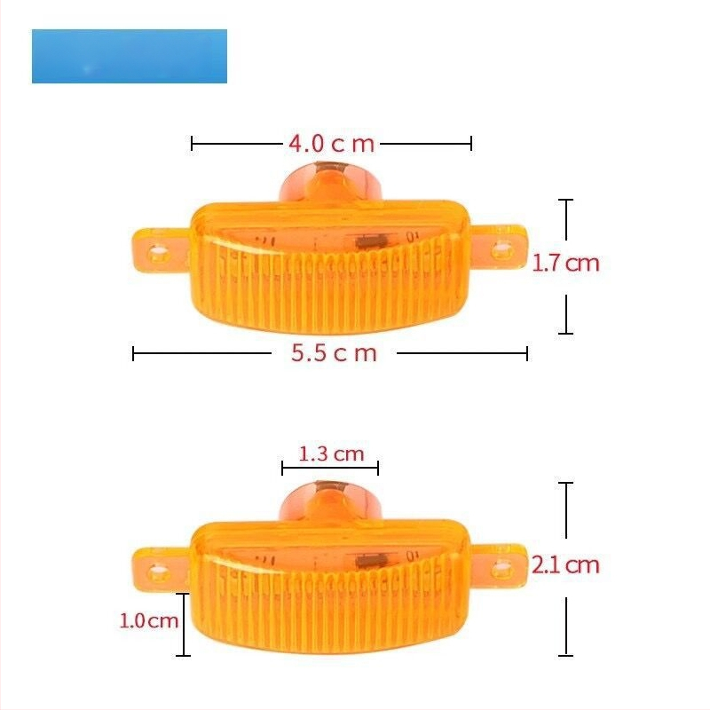 Dienos žibintai transporto priemonėms — PC medžiaga, 12–24V, universaliniai modeliai, pritaikomi