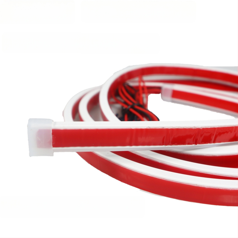 Automobilio kapoto dekoratyvinė LED juosta, 12V, IP68, 2835 LED, 10W