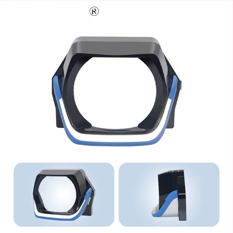 Priekinio žibinto dekoratyvinė gaubtelė su kvadratine objektyvo lęša automobiliams ir motociklams (PVC; 3-12W; 3-12V; 2.5A; bendram naudojimui)