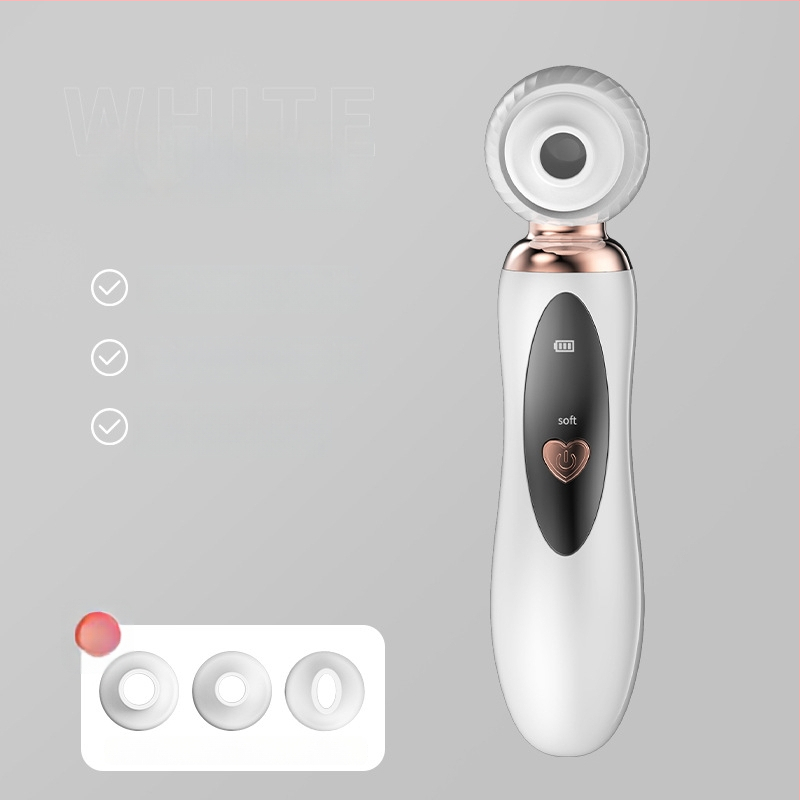 Namų naudojimo juodųjų spuogų valymo įrenginys su elektrine rotacija ir burbuliukų siurbimu porų valymui, modelis Ry2306, ABS korpusas, reguliuojamas greitis