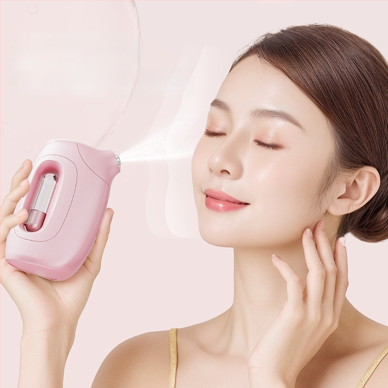 Myleno Kaasaskantav näokasutus: kõrgsurve nanoudu udu, niisutav pihusti ja külm pihustus, automaatne väljalülitus, sisseehitatud 300–500 mAh aku, tööiga 1–3 tundi, udu väljalaske aeg ≤10 s