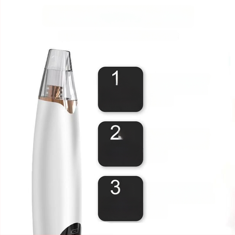 X3 ultragarso odos įrankis, elektrinis siurbimas, 3 antgaliai, 3 greičiai, porų valymas ir spuogų mažinimas