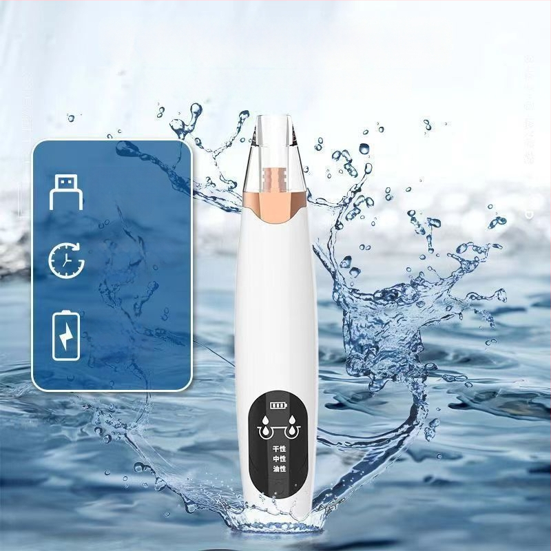 X3 ultragarso odos įrankis, elektrinis siurbimas, 3 antgaliai, 3 greičiai, porų valymas ir spuogų mažinimas