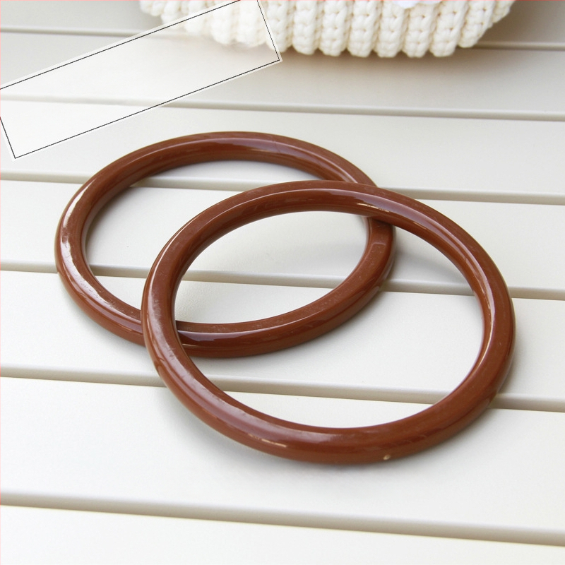 D formos krepšys iš dervos su skaidriu žiedu – vasara 2024, poilsio kelionėms, atsparus vandeniui