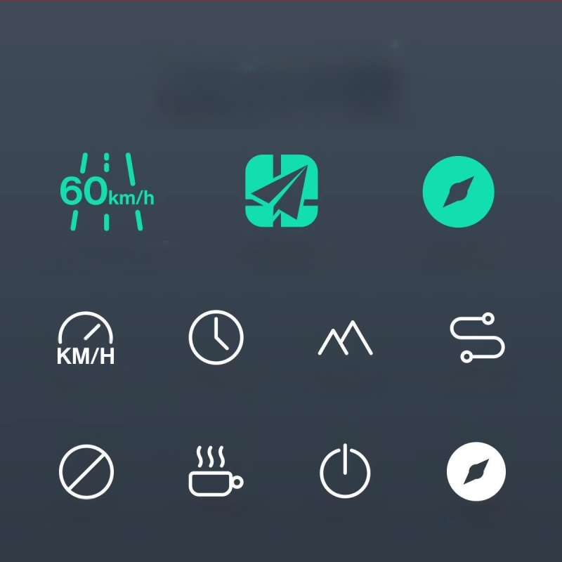 Yuzawa aukštos kokybės HUD Head-Up ekranas su Mijia App ryšiu