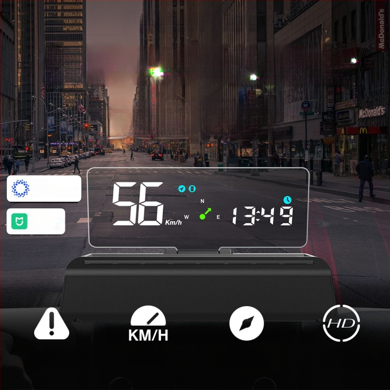 Yuzawa aukštos kokybės HUD Head-Up ekranas su Mijia App ryšiu
