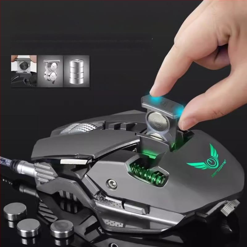 G9 káblová herná mechanická myš pre notebook a stolný počítač, USB, 3200 DPI, 7 tlačidiel, kompatibilná s PUBG