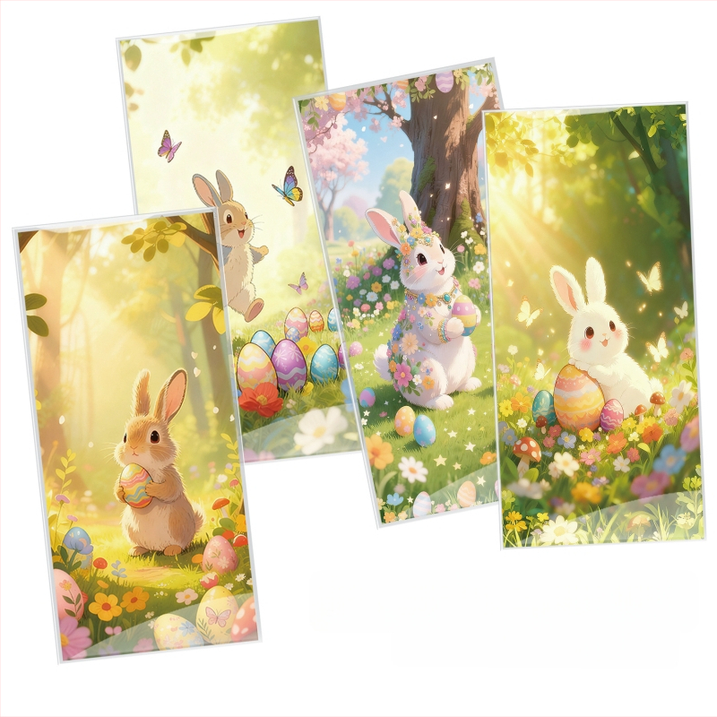 3D kiškio saldumynų pakuotės maišelis, plastikas, laminavimas, logotipo spauda, kasdieniam naudojimui, Youze