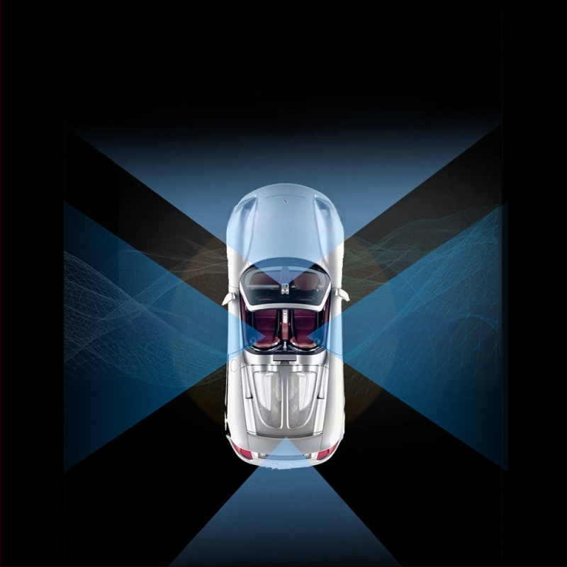 4 kanalų galinio vaizdo veidrodžio vaizdo registratorius, 170° platus kampas, 1080p, WIFI, kilpinis įrašymas su parkavimu ir judesio aptikimu