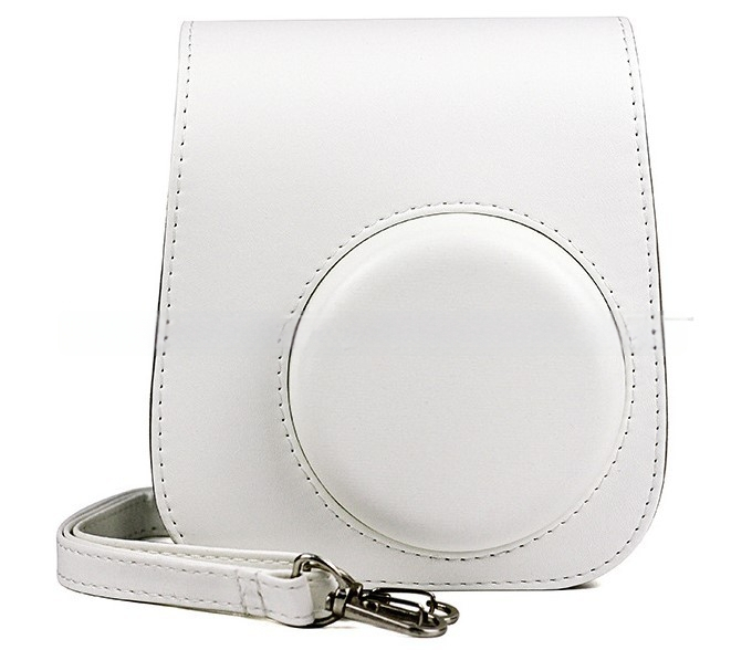 Instax Mini11/ Mini9/ Mini8 fotoaparato dėklas, PU oda, per petį (crossbody) stiliaus, atsparus vandeniui, vidinė danga iš sintinės odos, suderinamas su Instax Mini serija