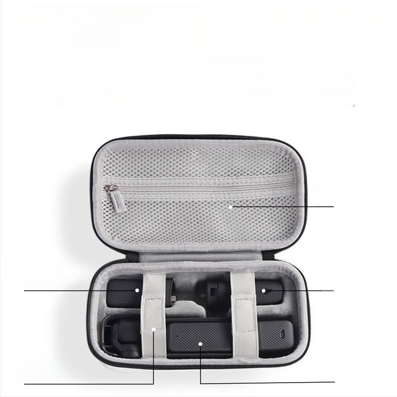 Kietojo korpuso apsauginis dėklas DJI Osmo Pocket 3, corduroy fotografijos dėklas, unisex, namų saugojimui