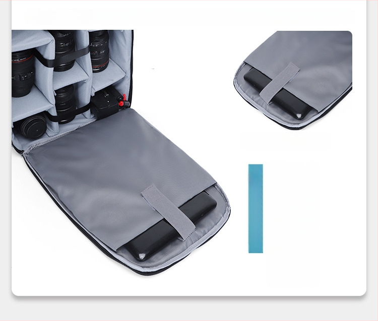 SLR fotoaparato krepšys – kuprinė, nailonas, unisex, fotografijos krepšys