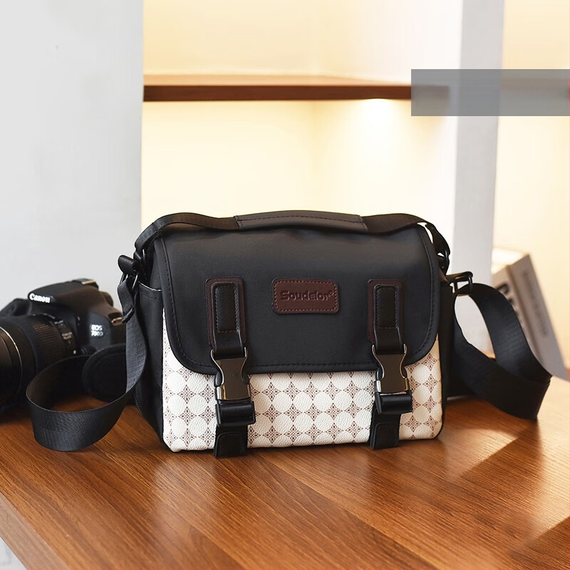 Vandeniui atspari fotoaparato krepšys Nikon/Canon, Crossbody be veidrodžio, lengvas, atsparus smūgiams