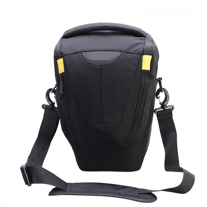 DSLR fotoaparato krepšys – išplėstas trikampio formos krepšys teleobjektyvams 70-200/100-400, nailonas, suderinamas su Nikon, Canon ir Sony