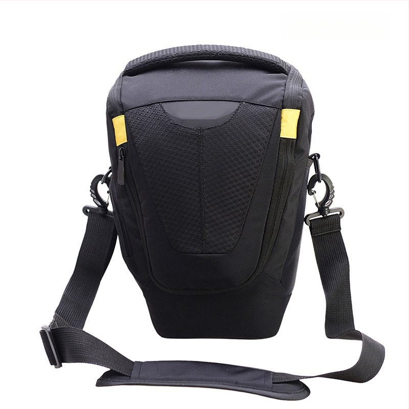 DSLR fotoaparato krepšys – išplėstas trikampio formos krepšys teleobjektyvams 70-200/100-400, nailonas, suderinamas su Nikon, Canon ir Sony