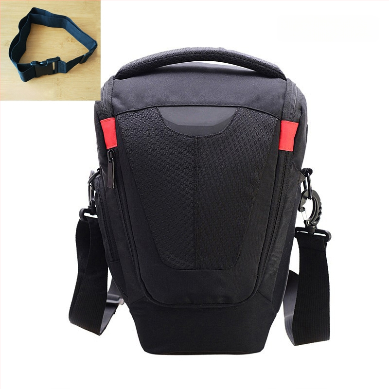 DSLR fotoaparato krepšys – išplėstas trikampio formos krepšys teleobjektyvams 70-200/100-400, nailonas, suderinamas su Nikon, Canon ir Sony