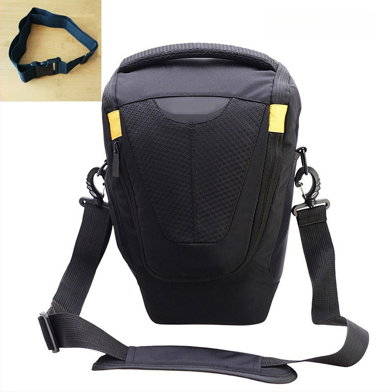 DSLR fotoaparato krepšys – išplėstas trikampio formos krepšys teleobjektyvams 70-200/100-400, nailonas, suderinamas su Nikon, Canon ir Sony