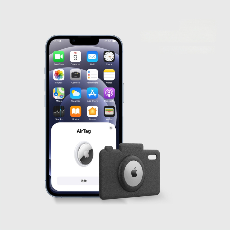 Airtag kartes turētāja aizsargsomais korpuss – ciets korpuss, IP68 ūdensizturīgs, ABS materiāls, injekcijas formēšana