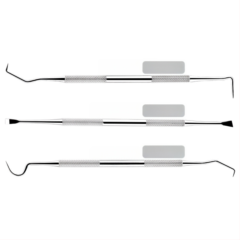 Nerūdijančio plieno dantų įrankių rinkinys naminiams gyvūnėliams — burnos sondos ir akmenų valymo įrankis, 55 g