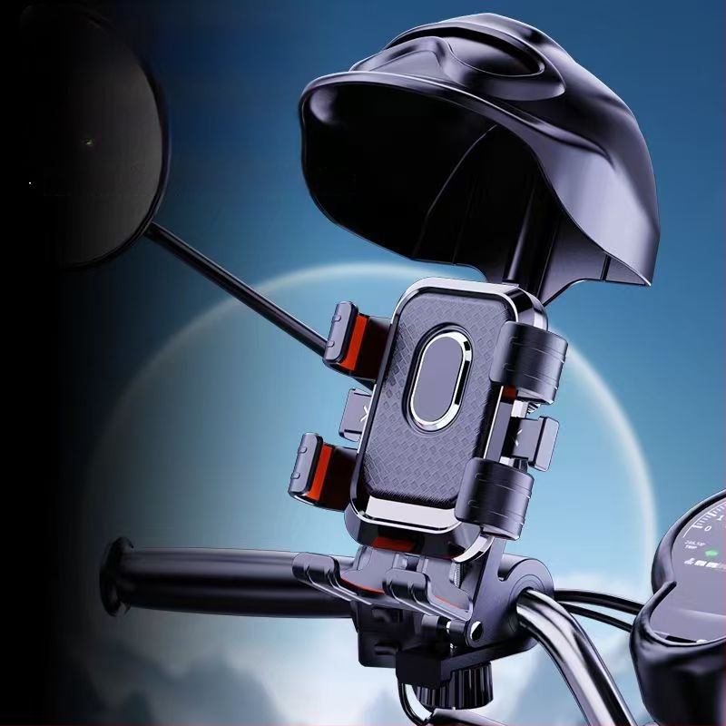 Velosipēda tālruņa turētājs un velosipēdu statīvs - pret vibrācijām, plastmasas, pielāgojams, vispārējai lietošanai