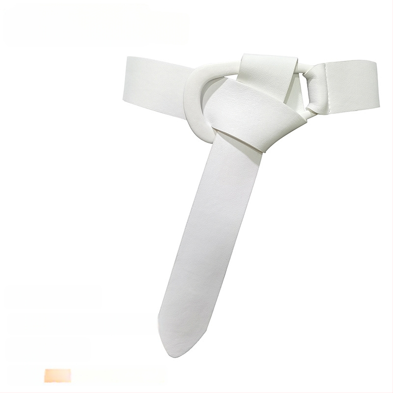 Moteriškas tikros odos paltas su plačiu diržu, dvipusė avies oda, automatinė sagtis, vienos spalvos