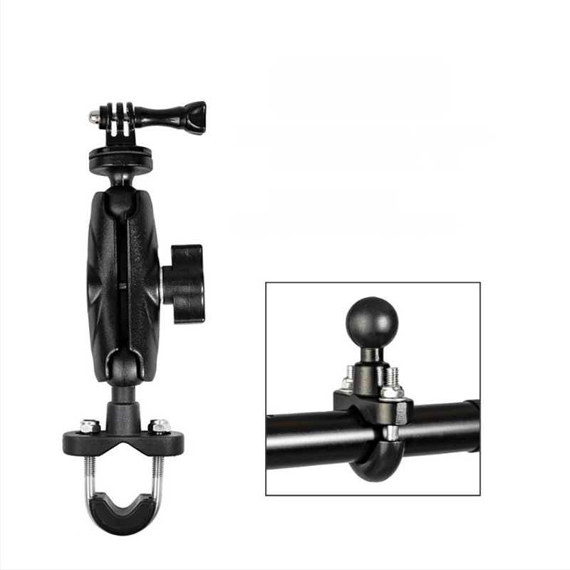 Moto action-kaamera kinnitaja — alumiiniumsegu — spordikaameratega sobiv — Bränd: Motorcycle bubble