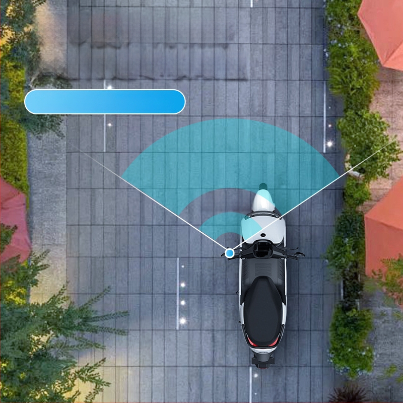 JC-H001 Galinio vaizdo veidrodžio vaizdo registratorius, 140° matymo kampas, 2MP, palaiko TF kortelę iki 128GB