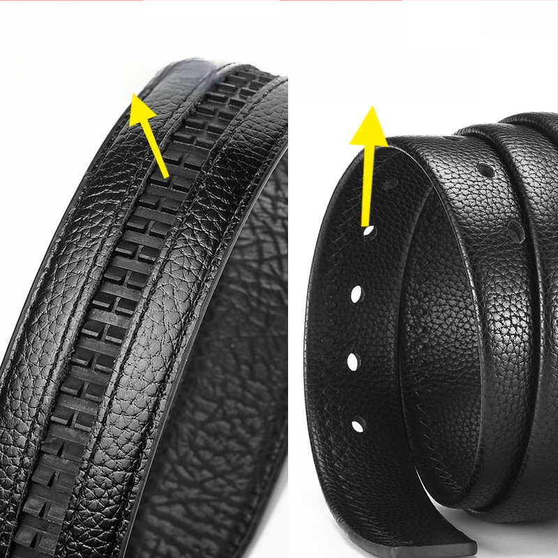 Vyrinis automatinis diržas su lydinio sagtimi, dirbtinė oda, plotis 2–4 cm, verslo stilius, universalus, paprastas