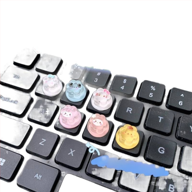 Klaviatūros klavišų dangteliai — gražūs ilgi nagai, manikiūro pagalbininkas, rašymui ir žaidimams, medžiaga Youfanggang