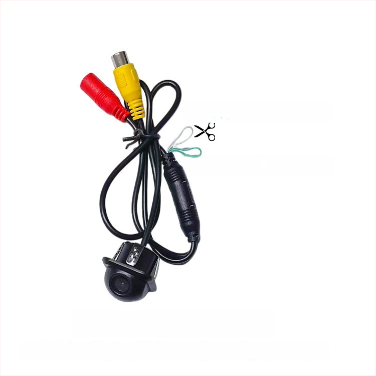 CCD dviejų jungiklių kupolinė automobilių kamera atbulinei vaizdai, plataus kampo