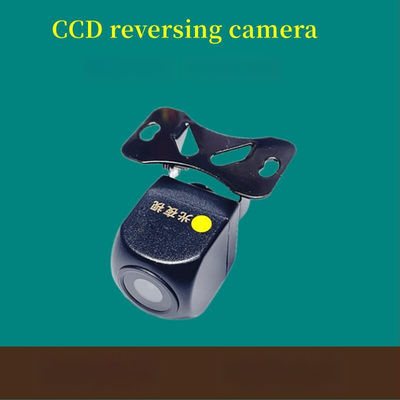 Automobilio atbulinės eigos kamera CCD-17, infraraudonųjų spindulių naktinis matymas, platus kampas, montuojama į transporto priemonę (CCD-17, 12V, CVBS)