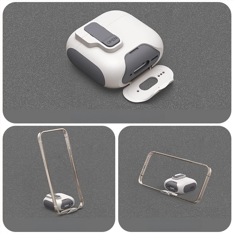 TPU aizsargkalns AirPods – daudzfunkcionāla, pārnēsājama, universāla; injekcijas formēšana, savietojama ar Apple un Huawei