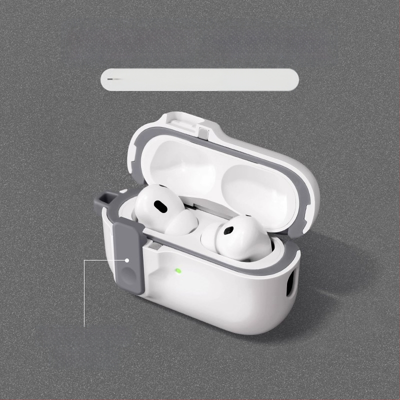 TPU aizsargkalns AirPods – daudzfunkcionāla, pārnēsājama, universāla; injekcijas formēšana, savietojama ar Apple un Huawei