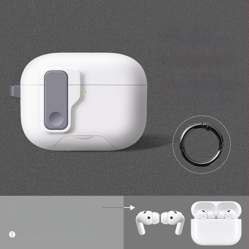 TPU aizsargkalns AirPods – daudzfunkcionāla, pārnēsājama, universāla; injekcijas formēšana, savietojama ar Apple un Huawei