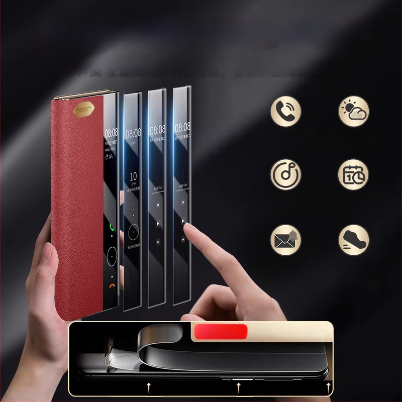 Kožno kućište Huawei Mate XT s pametnim prozorom, potpuna zaštita, XT preklopni zaslon, otporno na padove i ogrebotine, zaštitno kućište X