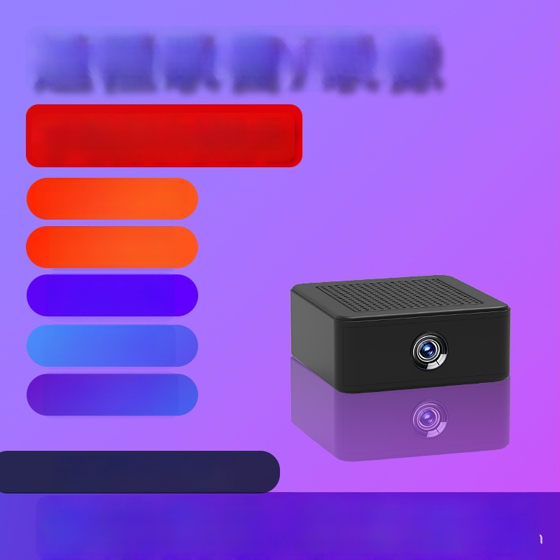 Namų belaidė stebėjimo mini kamera su Wi‑Fi nuotoline prieiga, 1080p plačiaus kampu, TF kortelės palaikymas, mobilioji programa