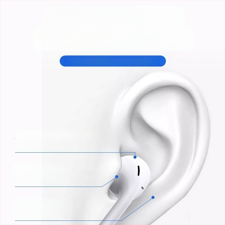 Bone Quality 008 Vadu in-ear austiņas, 1,2 m kabelis, saderīgas ar iOS