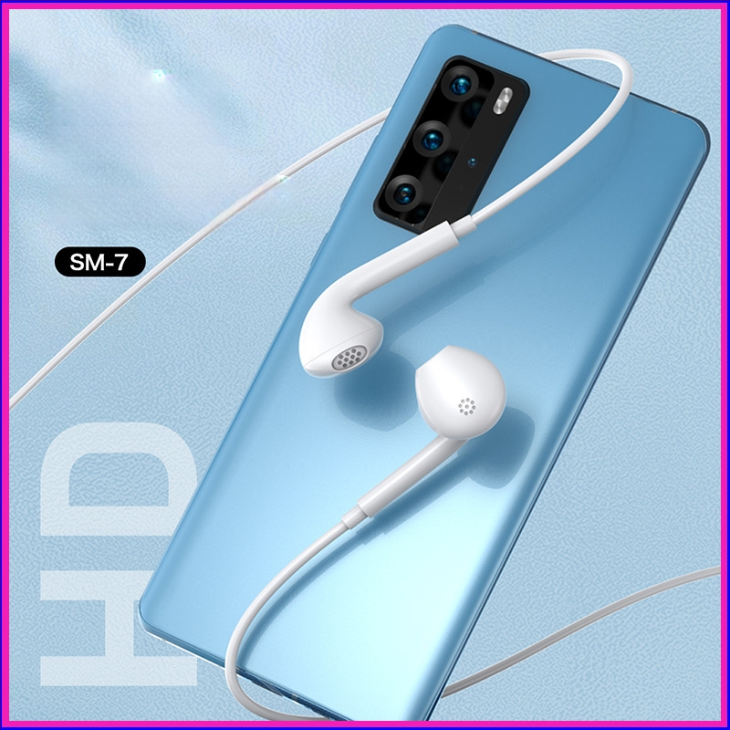 Vadu in-ear austiņas ar 3,5 mm ligzdu, mikrofonu un 1,2 m kabeli