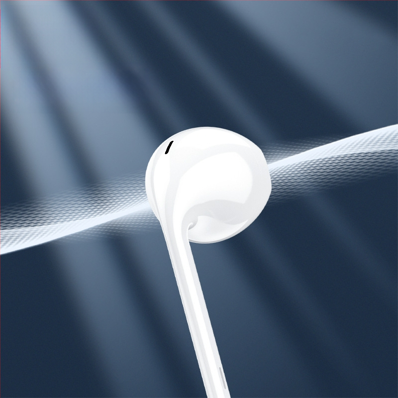 R01 ausu austiņas ar Type-C vadības kabeli, jutība 120 dB, kabeles garums 100 cm