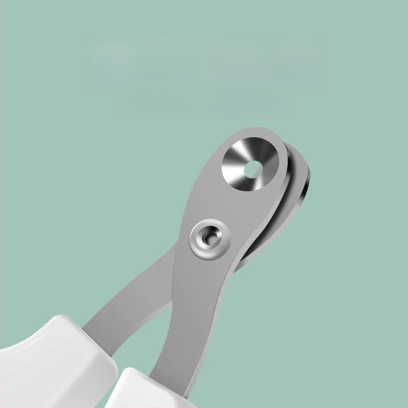 Kaķa nagu šķēres ar apaļu atveri, piemērotas iesācējiem, drošas kaķēniem