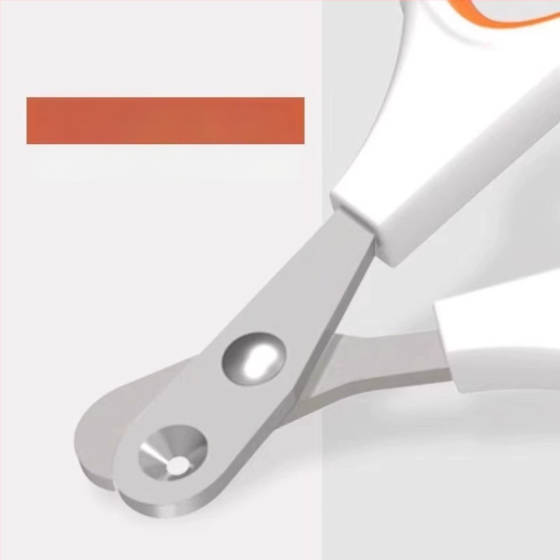 Kaķa nagu šķēres ar apaļu atveri, piemērotas iesācējiem, drošas kaķēniem