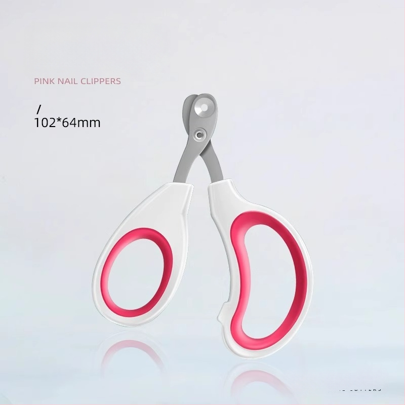 Kaķa nagu šķēres ar apaļu atveri, piemērotas iesācējiem, drošas kaķēniem