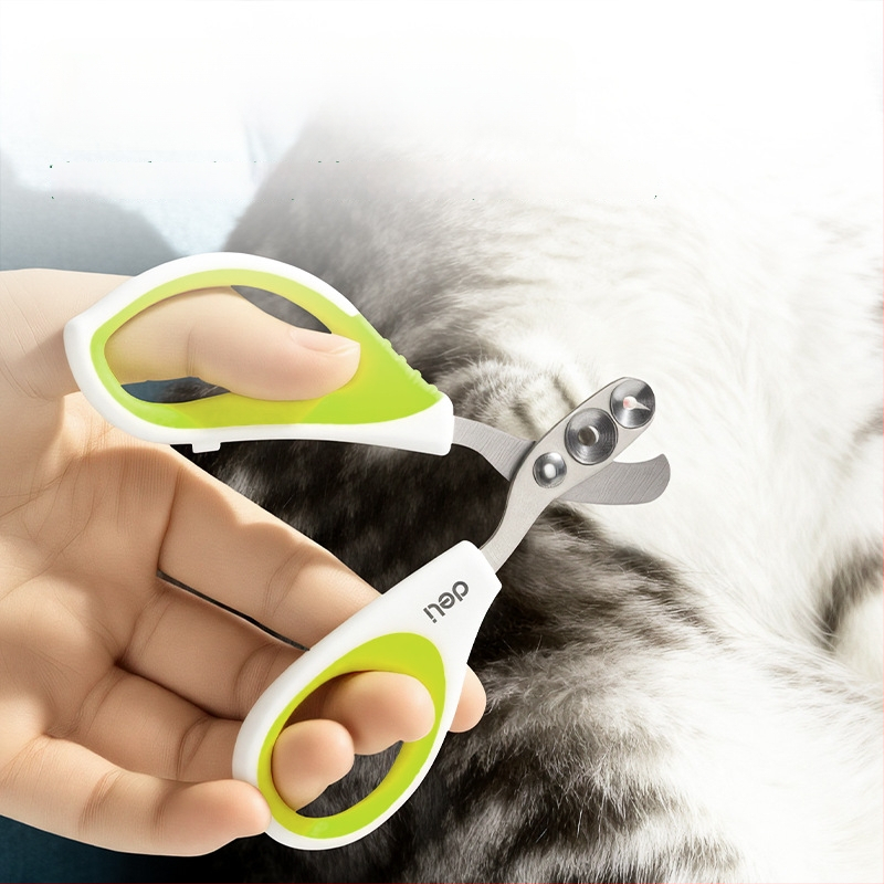 Kaķim paredzēts nagu griezējs ar apaļu atveres dizainu – mājdzīvnieka nagu griezējs, zīmols Pet weisen