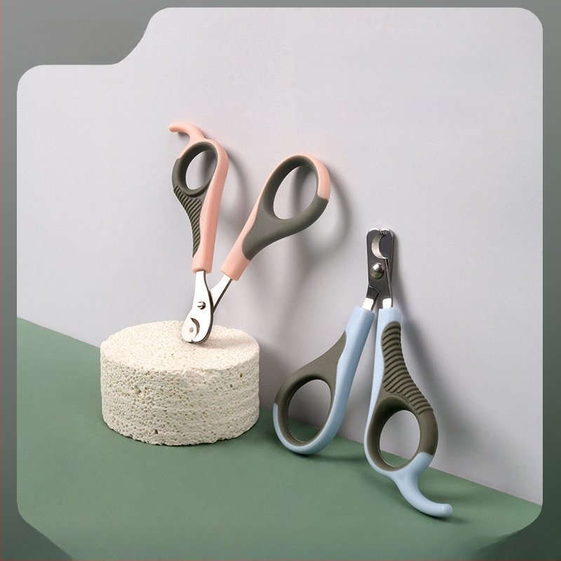 Dzīvnieku nagu šķēres kaķiem un suņiem ar apaļas atvēršanas dizainu; bez importa; bez licencētām privātām zīmēm